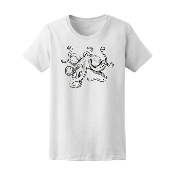 Giant Octopus T-Shirt Men -Image by Shutterstock, Male Large