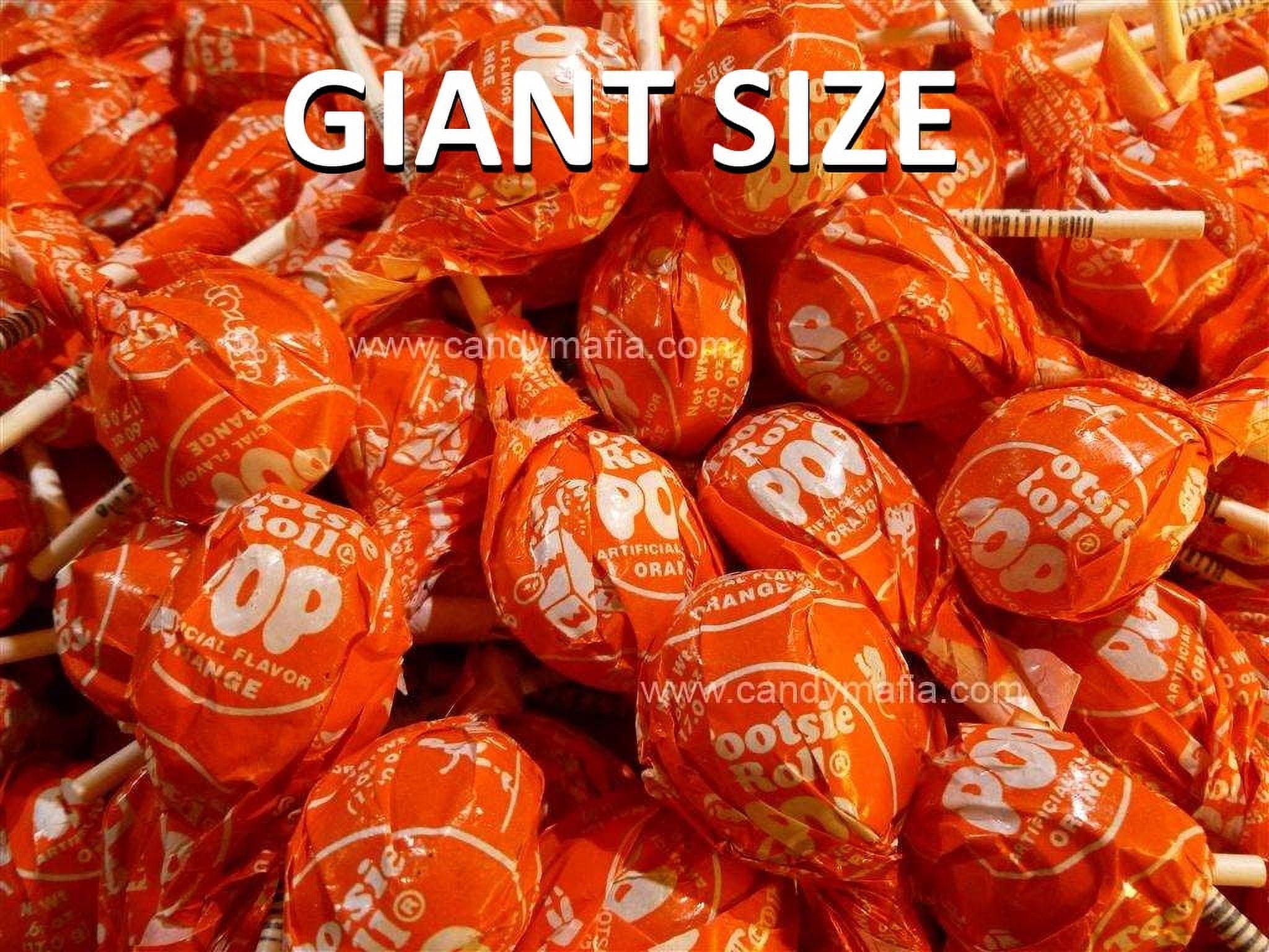 Giant Orange Tootsie Pops Orange 42 Count - Walmart.com