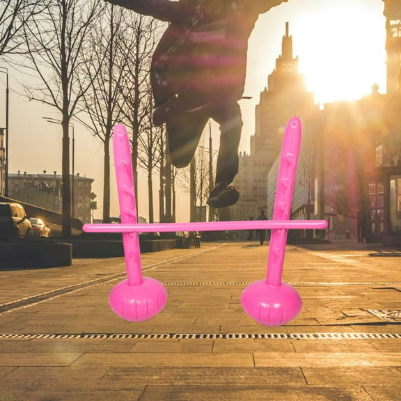 Giant Outdoor Games Inflatable Limbo Sand Tic Beach Pool Party Pink