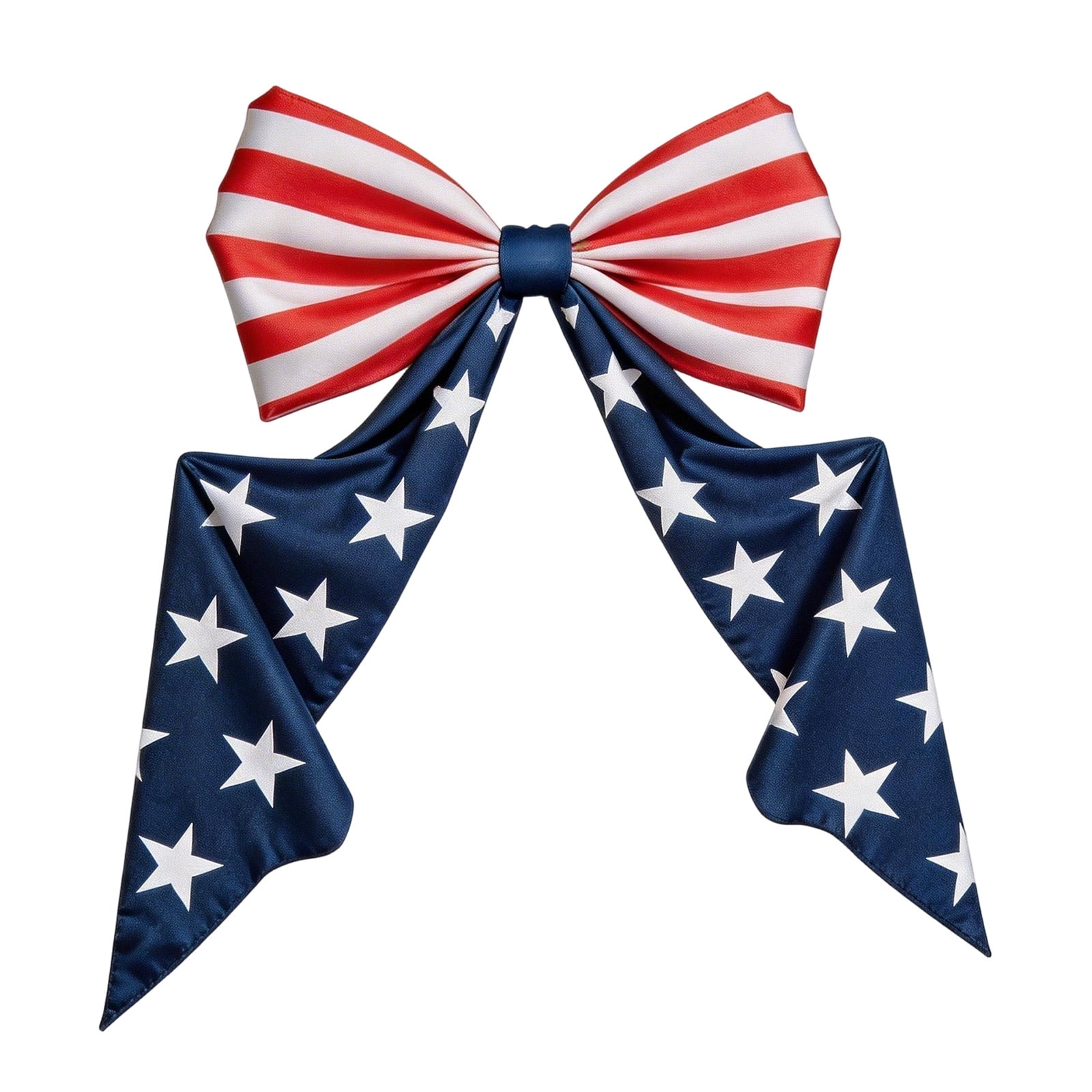 Giant Patriotic Bow Decor USA 250th Anniversary 4th of July American Flag Red White and Blue Large Bows for Front Door Independence Day Party Backdrop Decorations Christmas Tree Topper