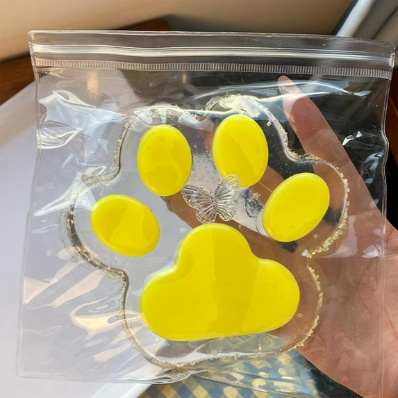 Giant Paw Stress Relief Toy, Extra-Large Squishy Hand-Shaped Pillow, Soft Decompression Squeeze Toy, Cute Animal-Themed Desk Decor, Durable TPR Material