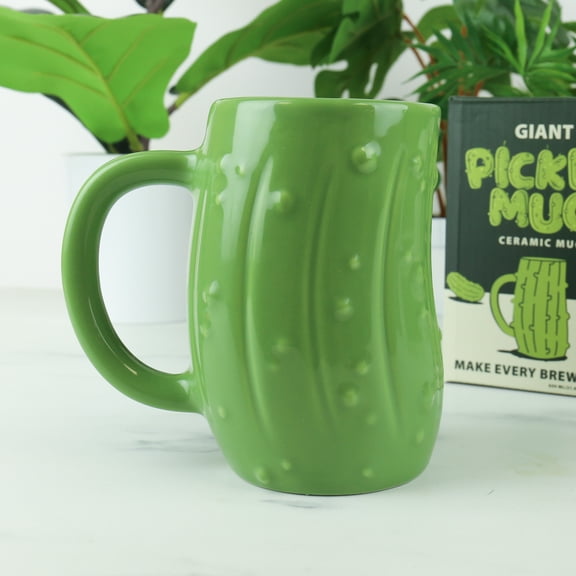 Giant Pickle Mug Large Ceramic Novelty Mug