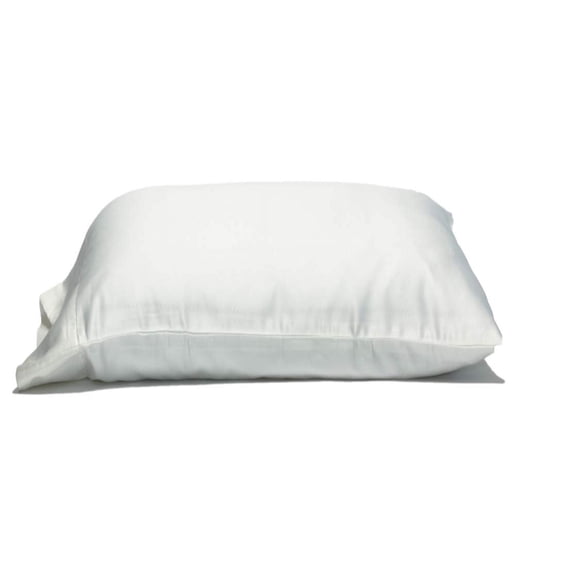 The Giant Pillowcase - Extra Large Extra Tall Pillowcases. 100% Microfiber. 2-Pack (White, Queen)