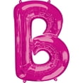 thumbnail image 1 of Giant Pink Letter B Foil Balloon 34", 1 of 2