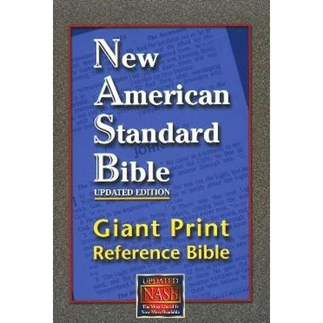 Giant Print Reference BibleNASB