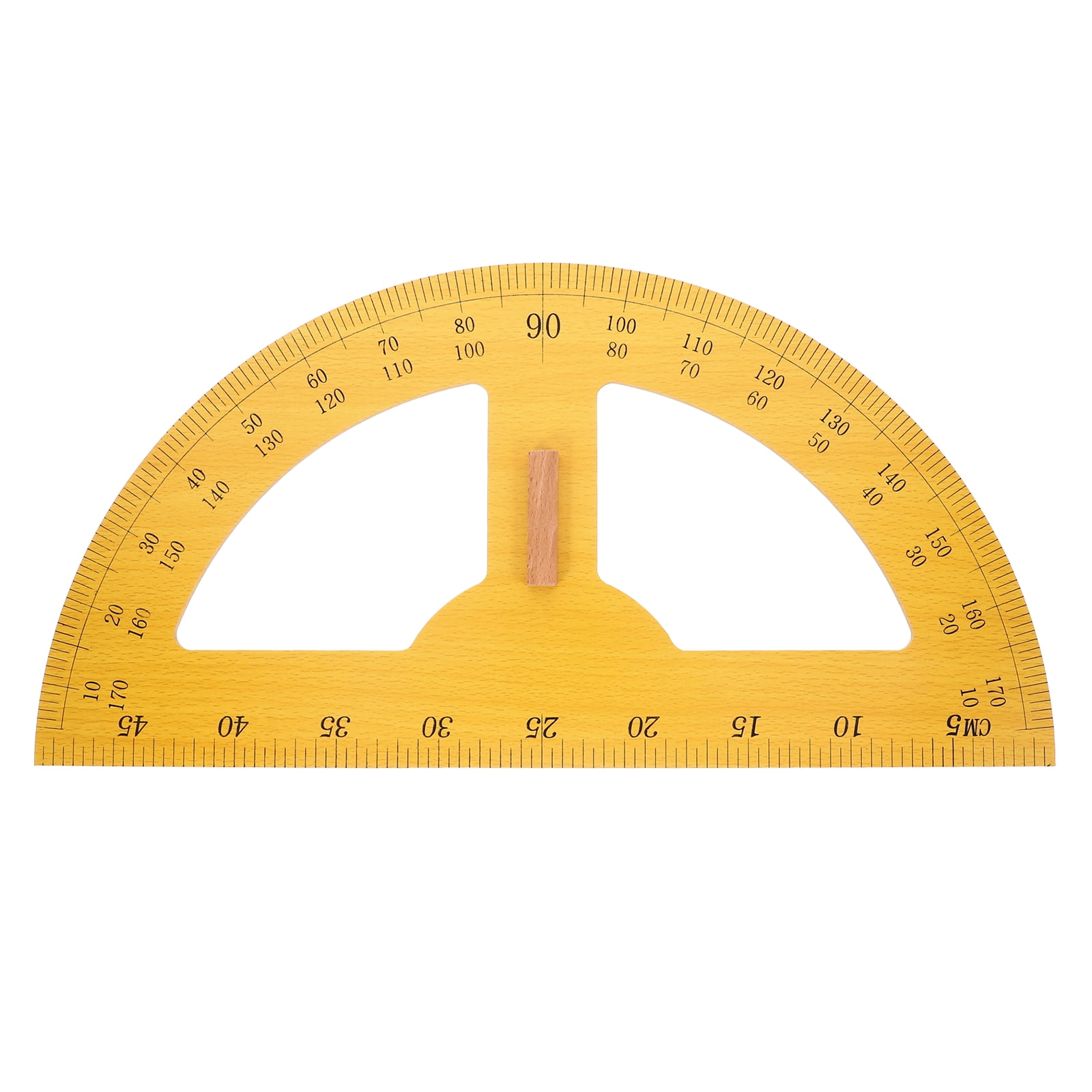 Giant Protractor Semi-circle Angle Protractor Measuring Tool 180 Degree ...