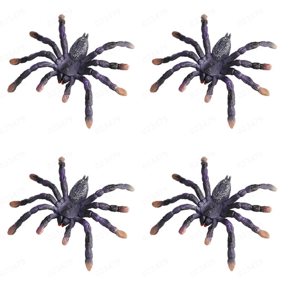 Giant Realistic Spider Spider Action Model Lifelike Insect Halloween Prank Props Party Supplies for Halloween and Educational Learning Funny Prank Props