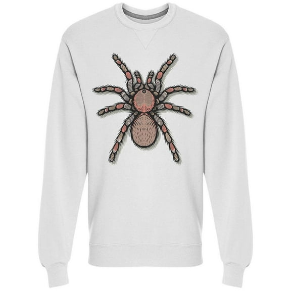 Giant Red-legged Tarantula Sweatshirt Men -Image by Shutterstock, Male x-Large