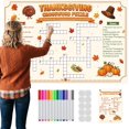 Giant Reusable Holiday Word Puzzle Poster, Christmas Thanksgiving Word ...