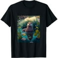 Giant River Otter Fans River Otter Habitat T-Shirt - Walmart.com