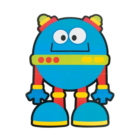 Giant Robot Cutouts - Educational - 6 Pieces