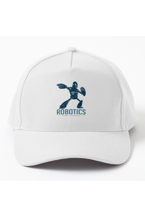Giant Robot Engineer Baseball Cap, Robotics Power I Build Robots Graphic Design, Classic Hat