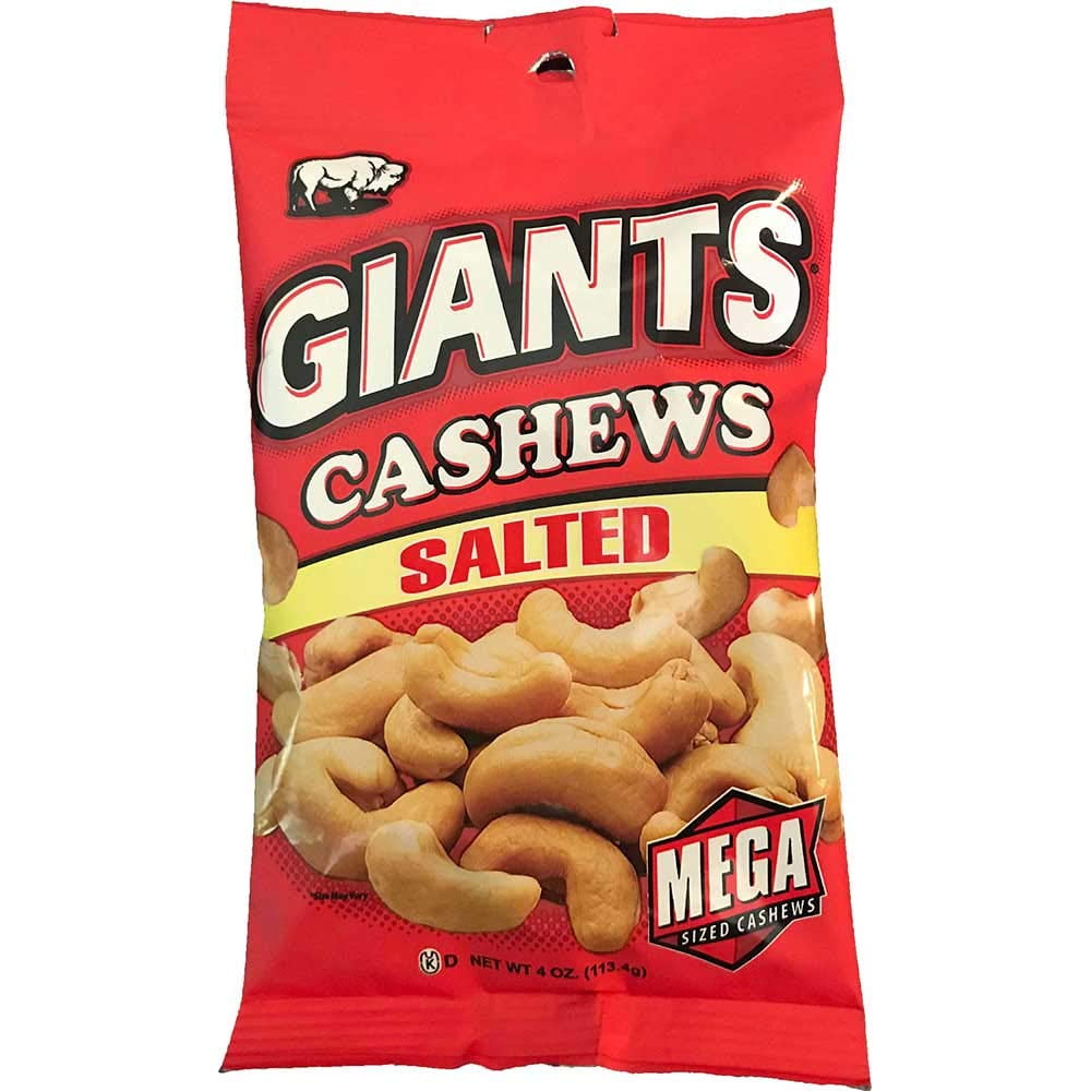 Giant Salted Cashews (8 Pack) 4 oz