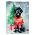 thumbnail image 1 of Giant Schnauzer Christmas House Flag 28 in x 40 in, 1 of 7