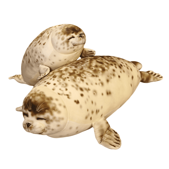 Giant Sea Lion Plush Toy Ocean World Animal Plush 3D Seal Pillow Home Decor Sofa Mat Birthday Gift