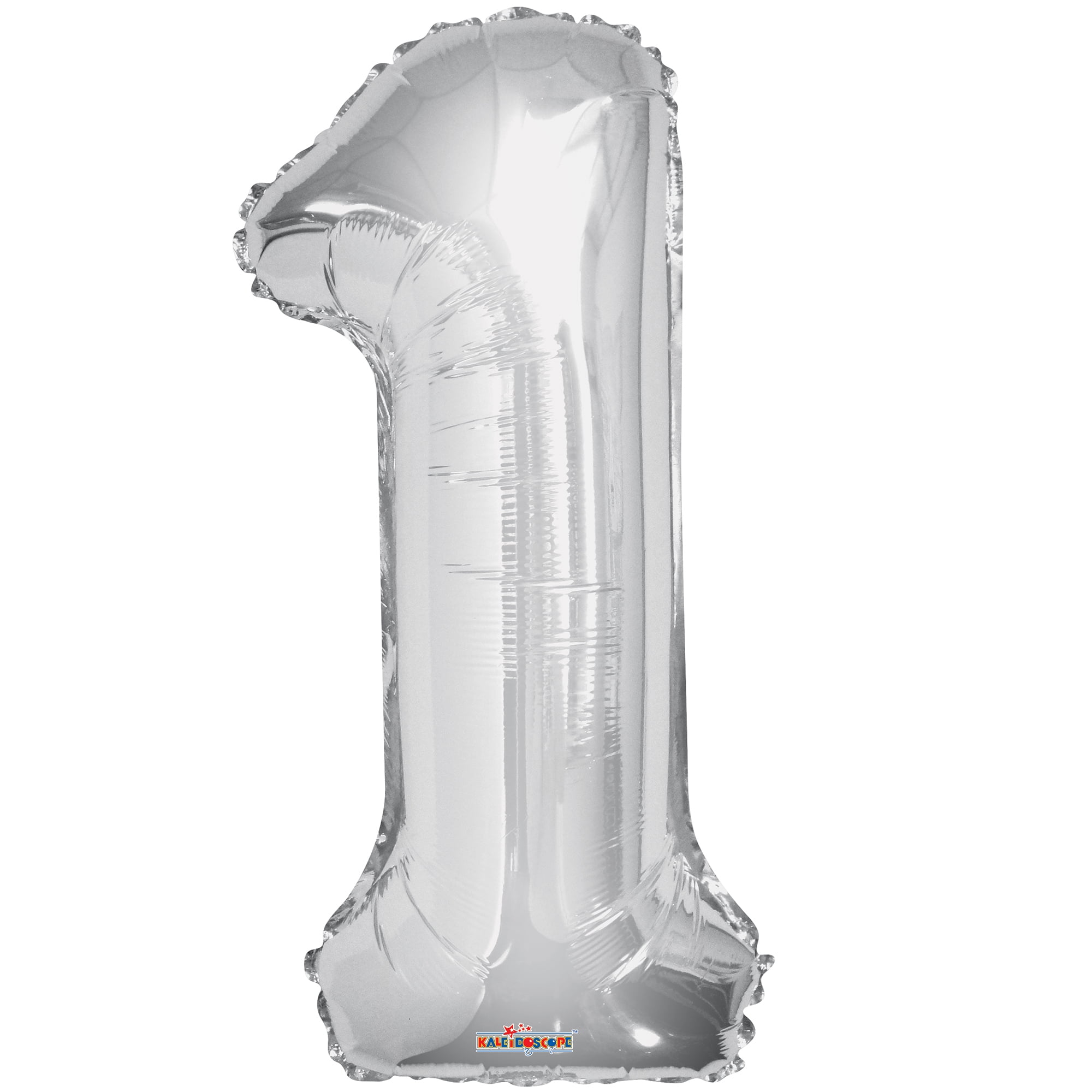 Giant Silver Number 1 Balloon 34"