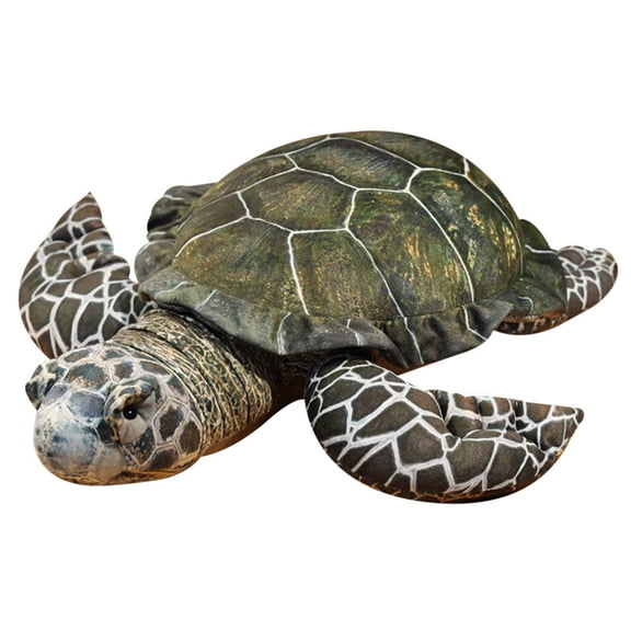 Giant Simulation Sea Turtle Stuffed Animal Soft Stuffed Tortoise Animal Toy Home Decor Birthday Gifts