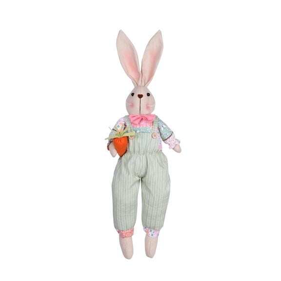 Giant Sitting Easter Bunny Toy – Extra Long Legged Rabbit Plush for Corner Decor, Adorable Easter Decorations & Kids Gift(A)