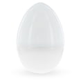 thumbnail image 1 of Giant Extra Large White Plastic Easter Egg Two Tones 12 Inches, 1 of 3