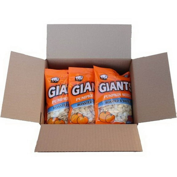 Giant Snack Inc Giants Pumpkin Seeds Roasted & Salted, 5.15 Ounces(Price/Case)