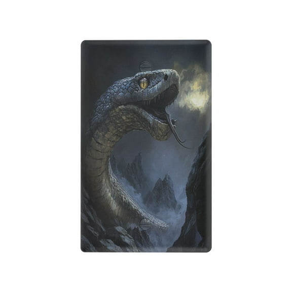 Giant Snake Light Switch Cover Switch Plate Outlet Cover Plug Cover for Electrical Outlet