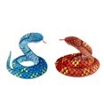 thumbnail image 1 of Giant Snake Stuffed Animal 110 inch(9 Feet) Large Snake Lifelike Jumbo Animal Plush Toy for Kids Red and Blue Snake- 2 Pack, 1 of 4