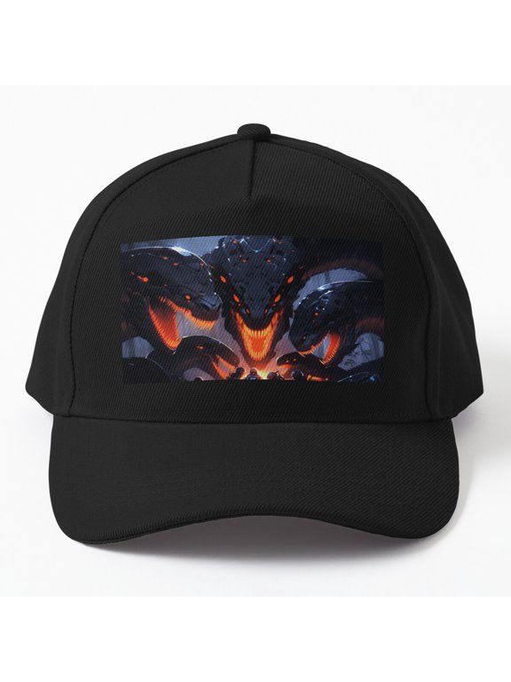 Giant Snakes Baseball Cap, Reptile Wildlife Character Graphic Design, Classic Everyday Hat