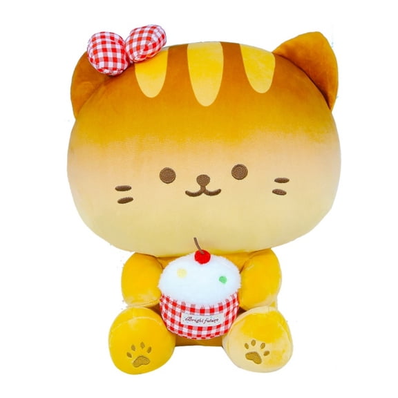 Giant Soft Bread Cat Stuffed Animal Plush Pillow - Creative Fun Food Series Soft Pillow Cushion Home Decor Gift