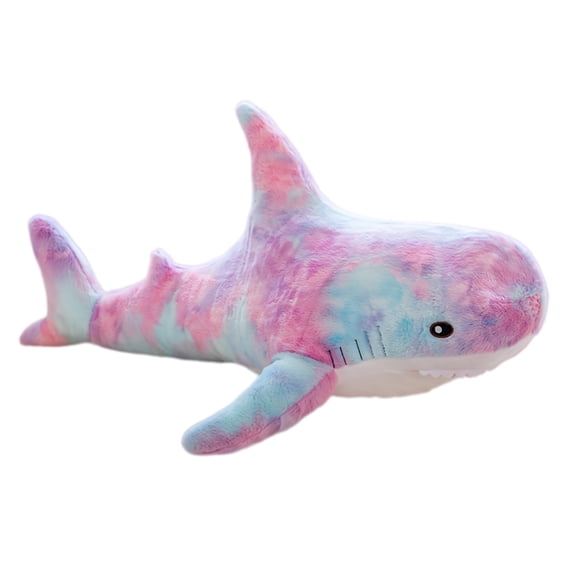 Giant Soft Simulation Cute Shark Plush Toys Lovely Shark Stuffed Animal Pillow for Birthday Gifts