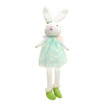 Giant Stuffed Easter Bunny, Super Soft Plush Rabbit Figurine, Cute Living Room Decor, Holiday Gift & Snuggly Friend for All Ages Blue