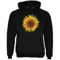 thumbnail image 1 of Giant Sunflower Mens Hoodie Black SM, 1 of 1
