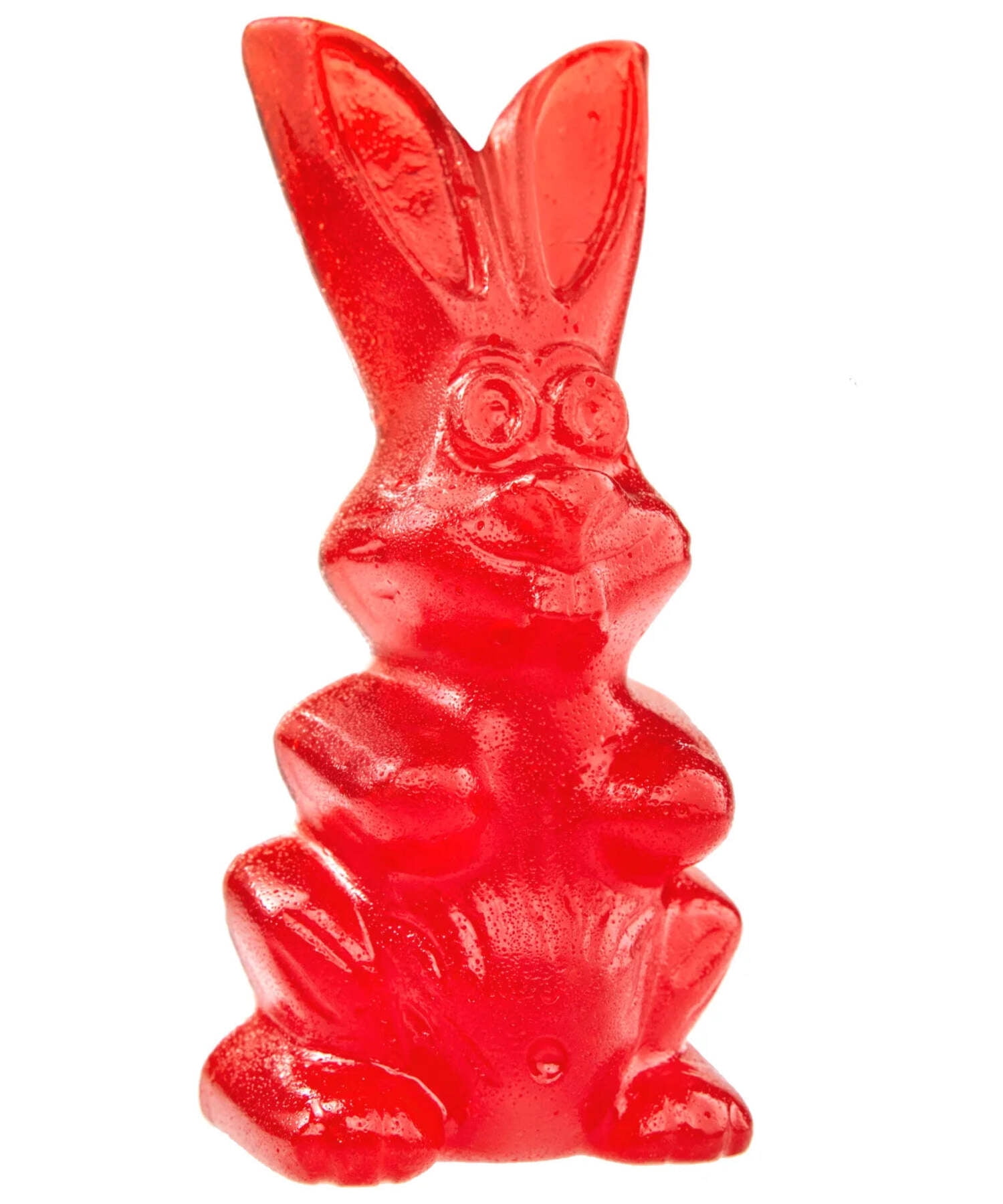 Giant Sweet and Yummy Gummy Bunny Candy, Cherry Flavored Giant Sweet and Yummy Gummy Bunny Candy, Cherry Flavored