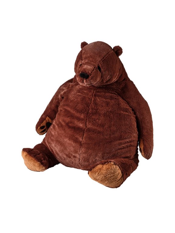 Giant Teddy Bear Dark Brown Plush Toy Big Teddy Bear Stuffed Animal Doll Valentine's Home Decor Birthday Gift