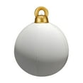 thumbnail image 1 of Taicans Giant Velvet Christmas Inflatable Balls Ornament - 15.7" Flocked Holiday Decor,Easy to Install for Yard,Porch & Tree - Outdoor Inflatable Xmas Decorations, 1 of 8