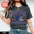 thumbnail image 1 of Giant Vintage Style Comfort Colors T-Shirt, New York Football Shirt, Gift For Fan Tee, 1 of 5