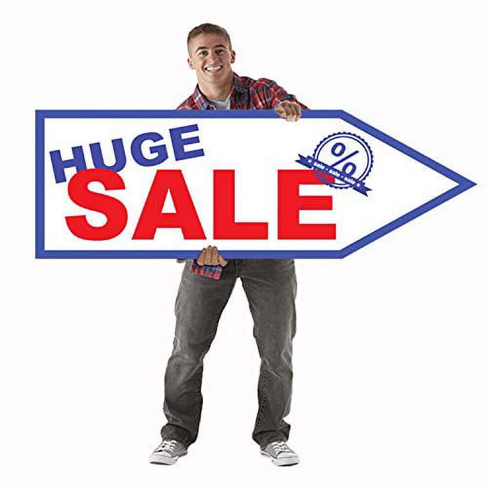 Giant Waver 45 inch Sign Arrow for Street Waver, Sign Spinner and Business  Advertising (Huge Sale) - Walmart.com, image size:1000x1000