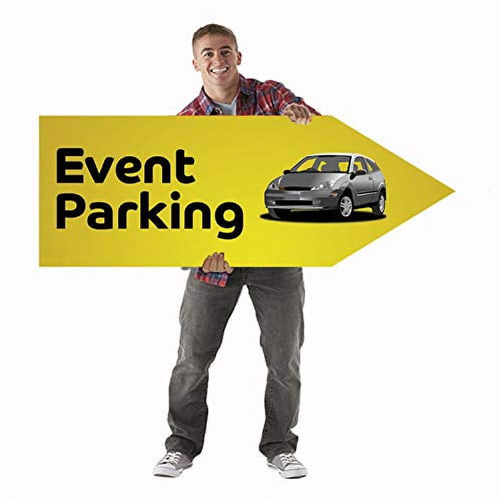 Giant Waver Sign Arrow for Street Waver, Sign Spinner and Business  Advertising (Event Parking) - Walmart.com, image size:1000x1000
