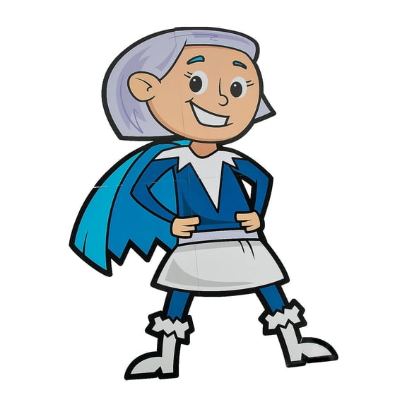Giant Winter Superhero Cutouts - Educational - 48 Pieces