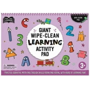 Giant Wipe-Clean Learning Activity Pack Practice Essential Math and English Skills, with Hours of Learning Fun! 3+, Spiral-Bound