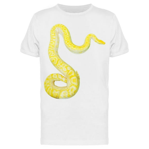 Giant Yellow Boa T-Shirt Men -Image by Shutterstock, Male 3X-Large