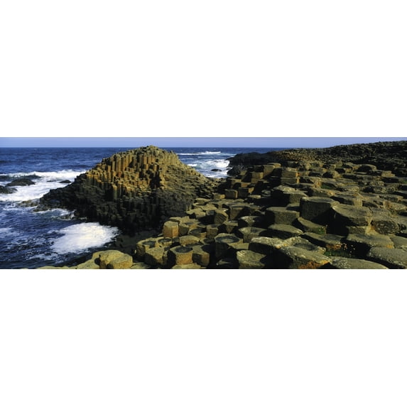 Giant's Causeway, Co Antrim, Ireland; Area Designated A Unesco World Heritage Site With Basalt Columns by The Irish Image Collection / Design Pics (68 x 22)