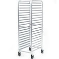 thumbnail image 1 of Giantex 20 Tier Bun Pan Rack, Bakery Rack w/2 Lockable Wheels, Aluminum Storage Cooling Trolley for Home Commercial, 1 of 10