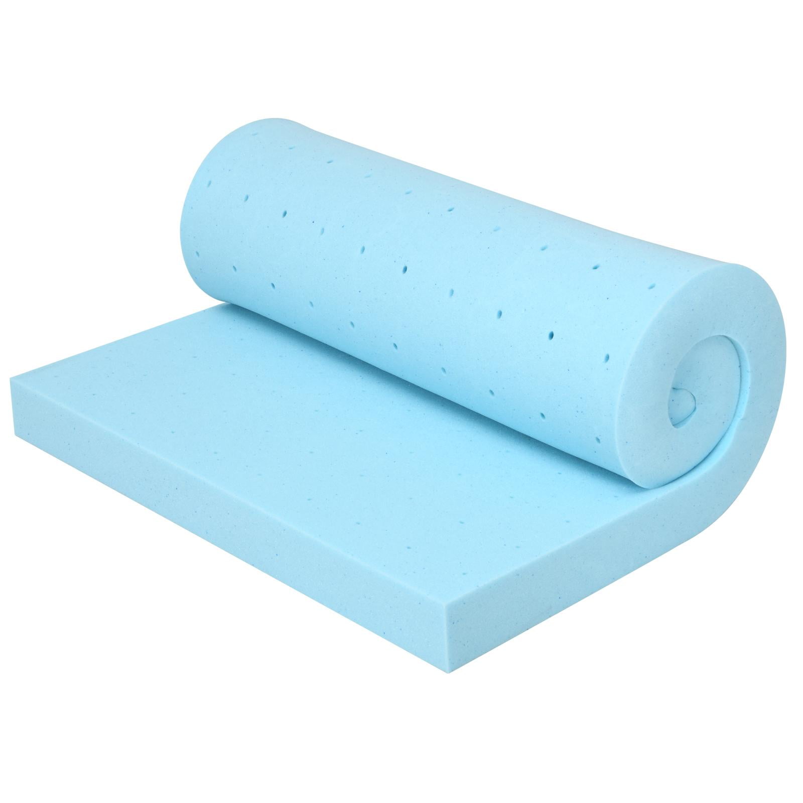 Giantex 3"Bed Mattress Topper, GelInfused Cooling Bed Topper, Bed Pad