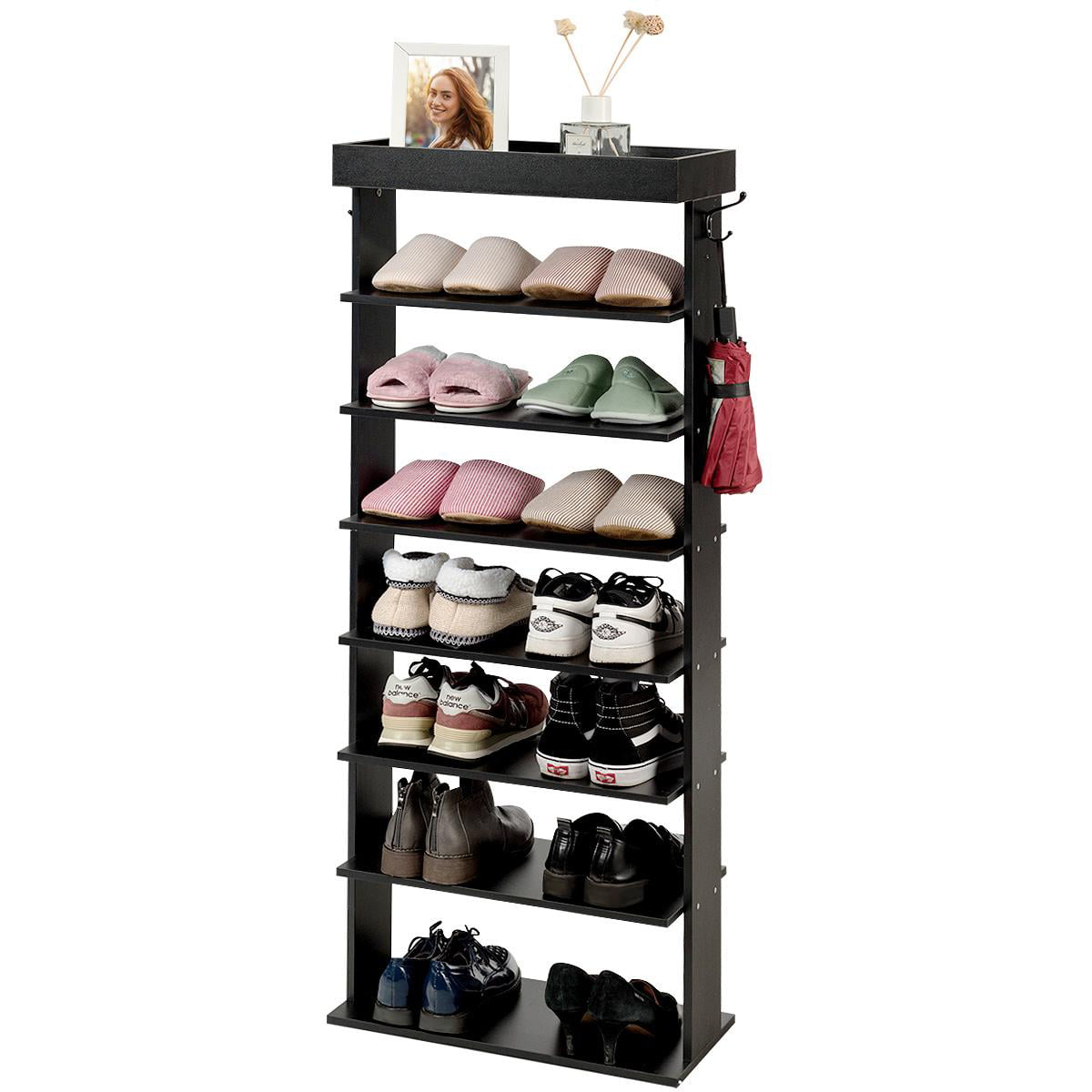 https://i5.walmartimages.com/seo/Giantex-7-Tier-Wooden-Shoe-Rack-Space-Saving-Vertical-Storage-Shelves-w-Hooks-Extra-Top-Storage-Entryway-Shoes-Stand-Multi-Function-Shelf-Black_8071fa98-fdb7-479f-945d-4ced60b5d127.dcdcab47cc92db0b71d8badd40b9e985.jpeg