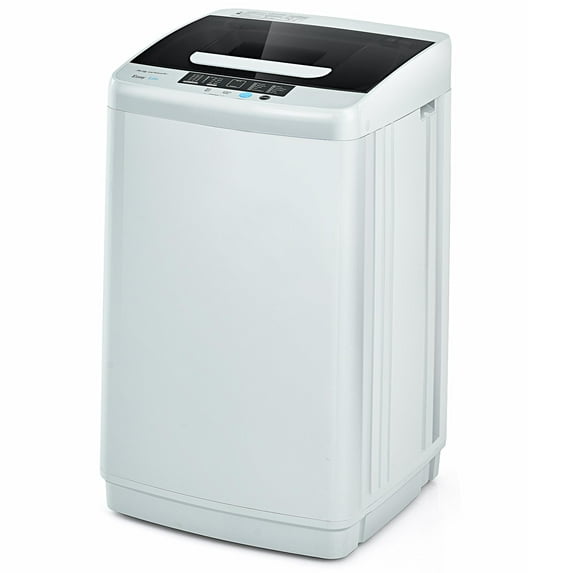 Giantex 8.8 lbs Top Load Washing Machine with 10 Programs and Child Lock Feature