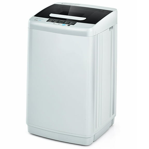 Giantex 8.8 lbs Top Load Washing Machine with 10 Programs and Child Lock Feature