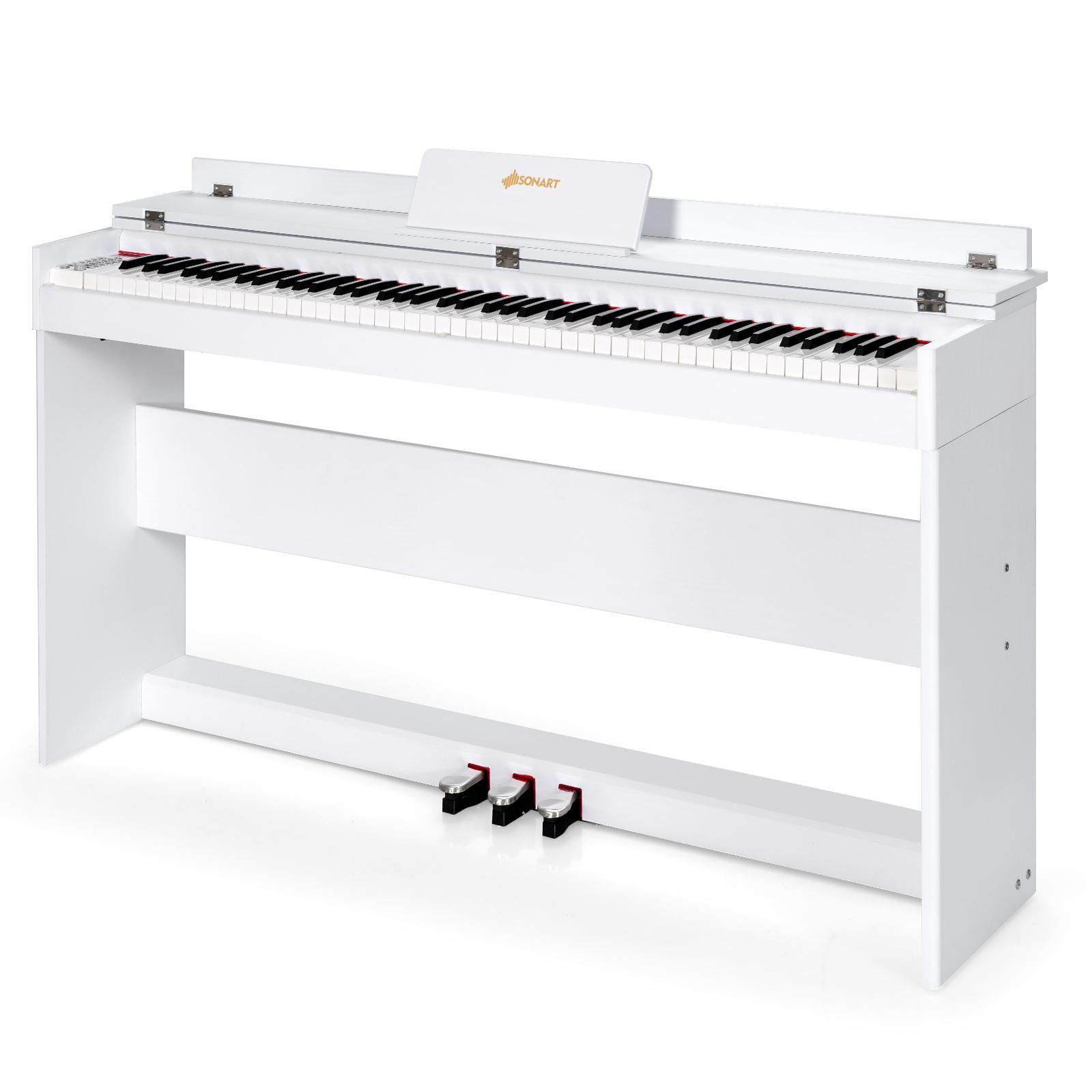 Giantex 88 Key Full-size Digital Piano, Electric Keyboard, Semi ...