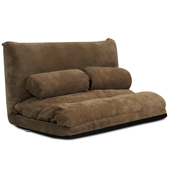 Giantex Adjustable Floor Sofa, 6-Position Lazy Couch Bed, Multi-function Sitting Sofa for Reading, Sleeping, Gaming, Coffee