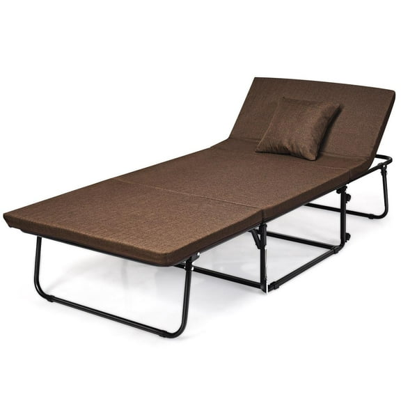 Giantex Adjustable Sleeper Bed With Comfortable Pillow