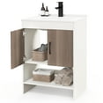 thumbnail image 1 of Giantex Bathroom Vanities, Pedestal Sink Storage Cabinet w/Vessel Sink, Bathroom Sink Cabinet, 1 of 6